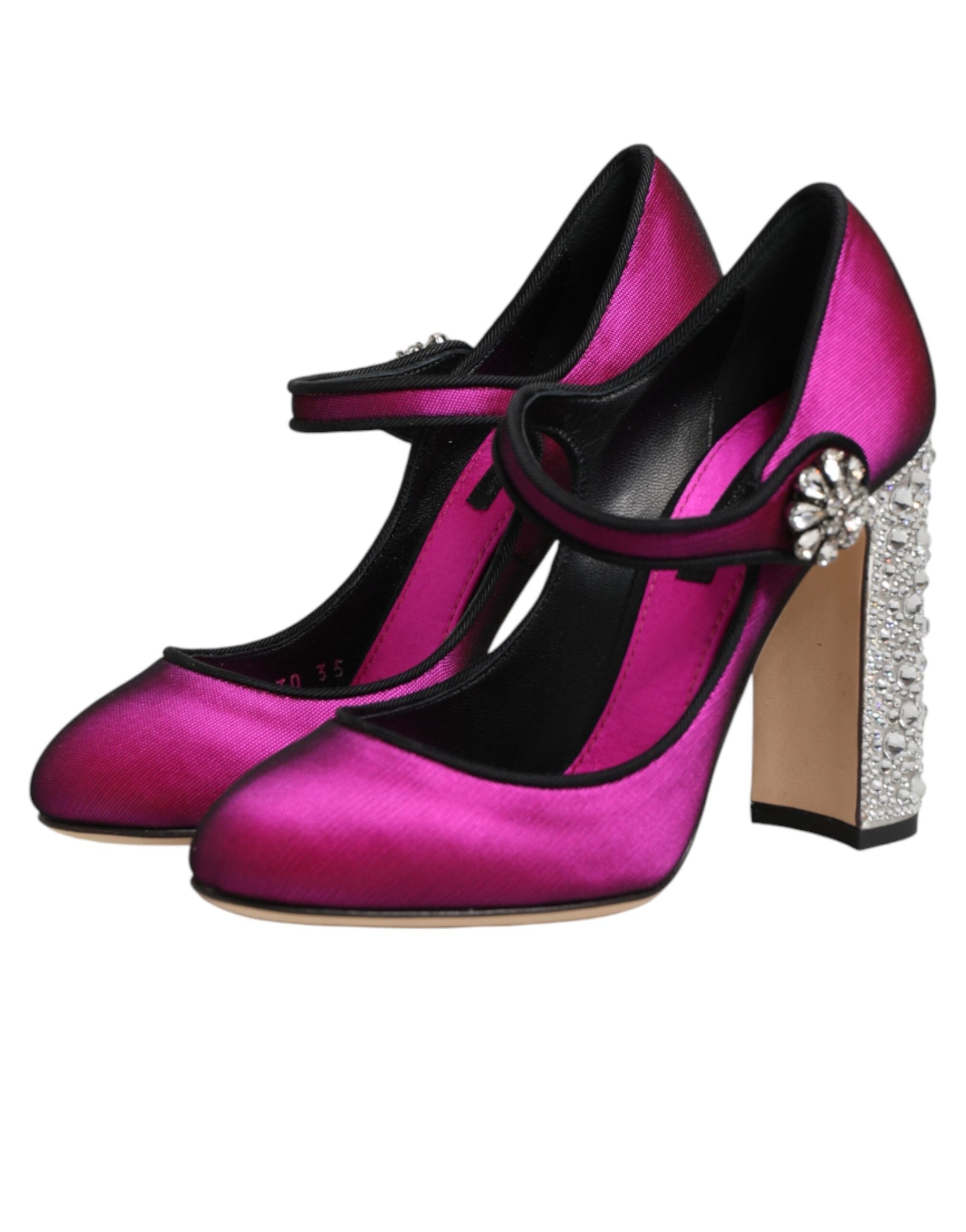 Dolce & Gabbana Pink Embellished High Heels Pumps Shoes | Regal Royce