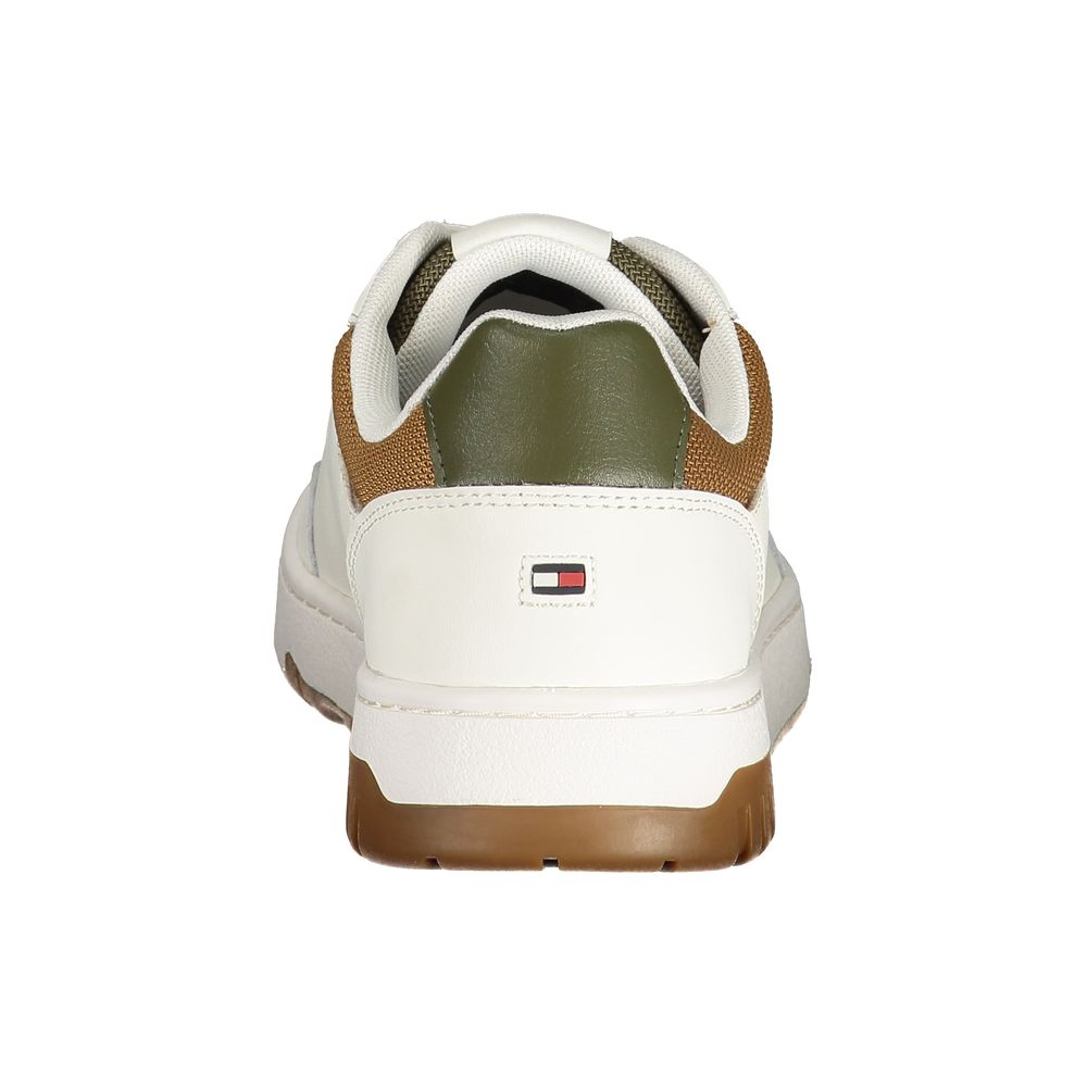 Tommy Hilfiger Bianco Poliuretano Men Sneaker | Regal Royce