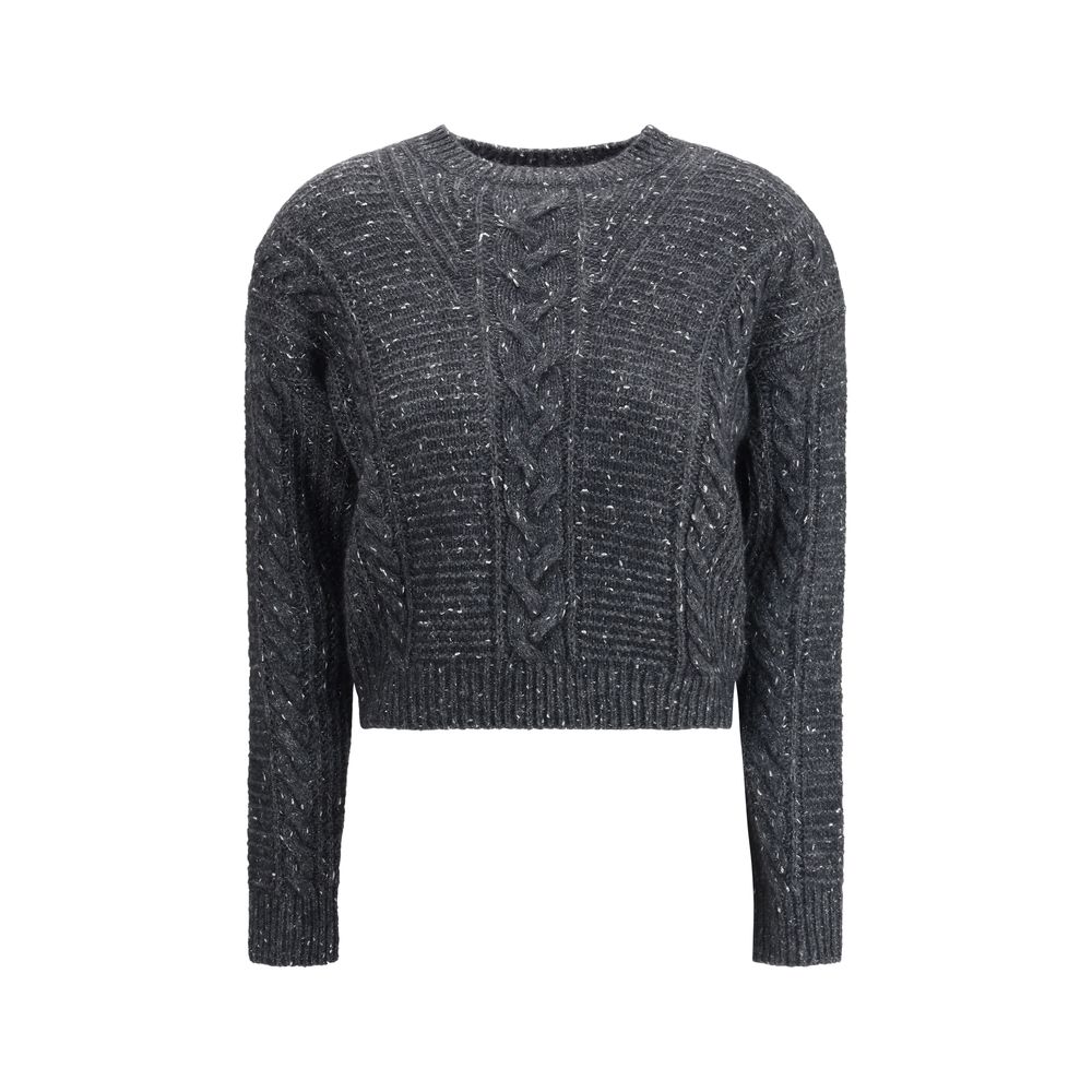 Max Mara Gray Polyamide Sweatshirt | Regal Royce
