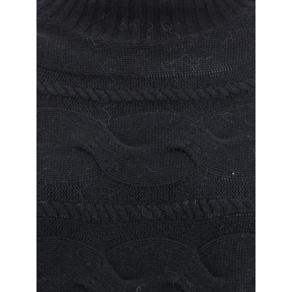 Max Mara Black Wool Sweatshirt | Regal Royce