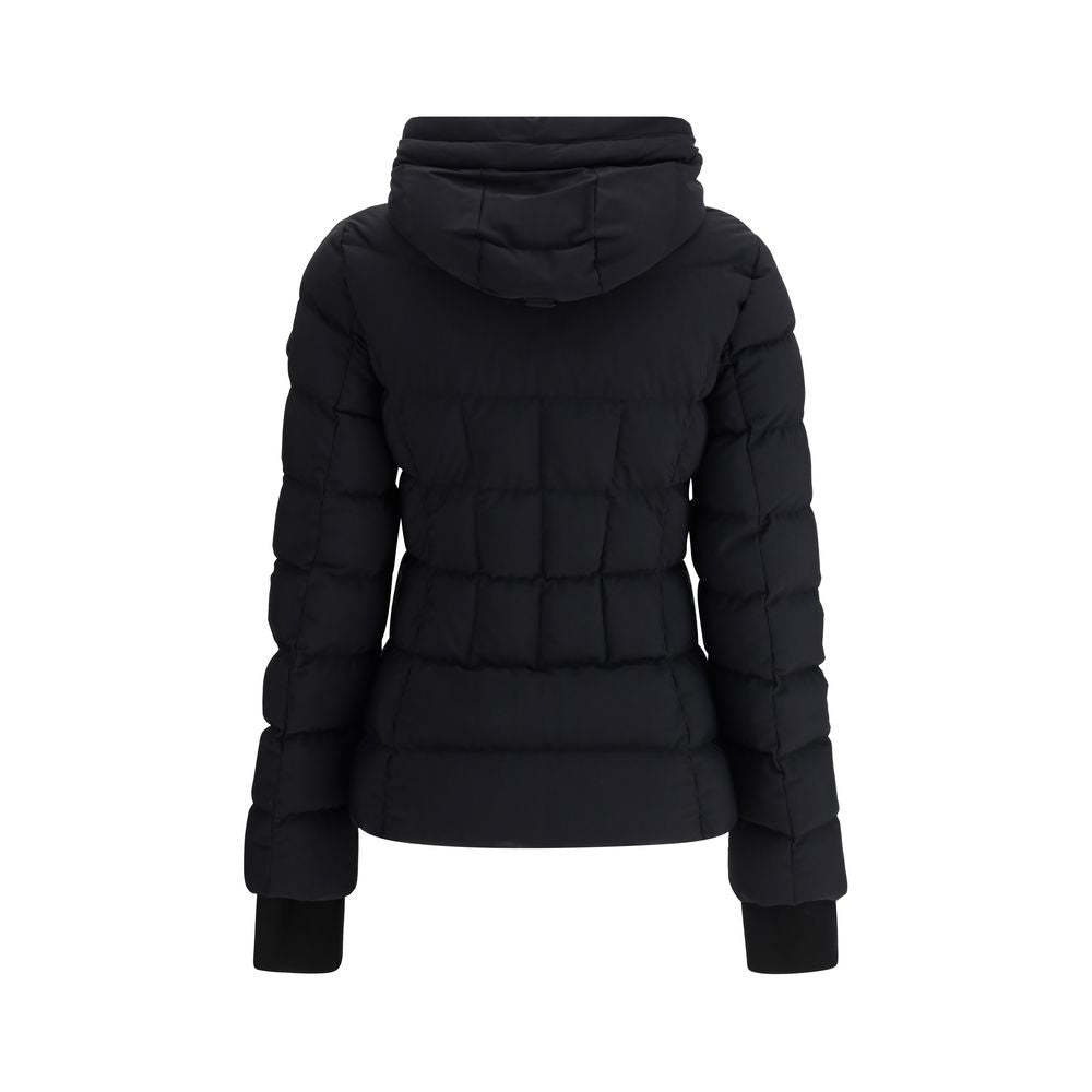 Moose Knuckles Black Nylon Coat | Regal Royce