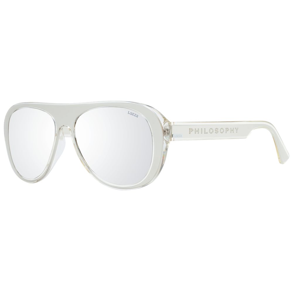 Lozza Silver Acetate & Plastic Sunglasses | Regal Royce
