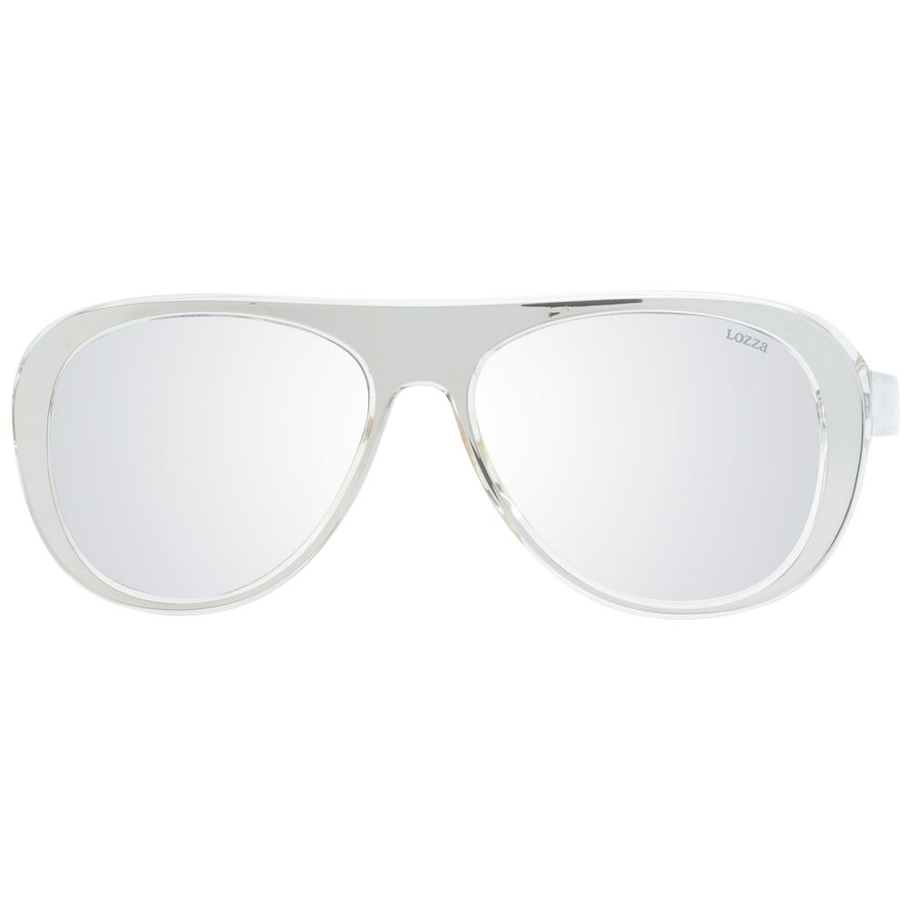 Lozza Silver Acetate & Plastic Sunglasses | Regal Royce