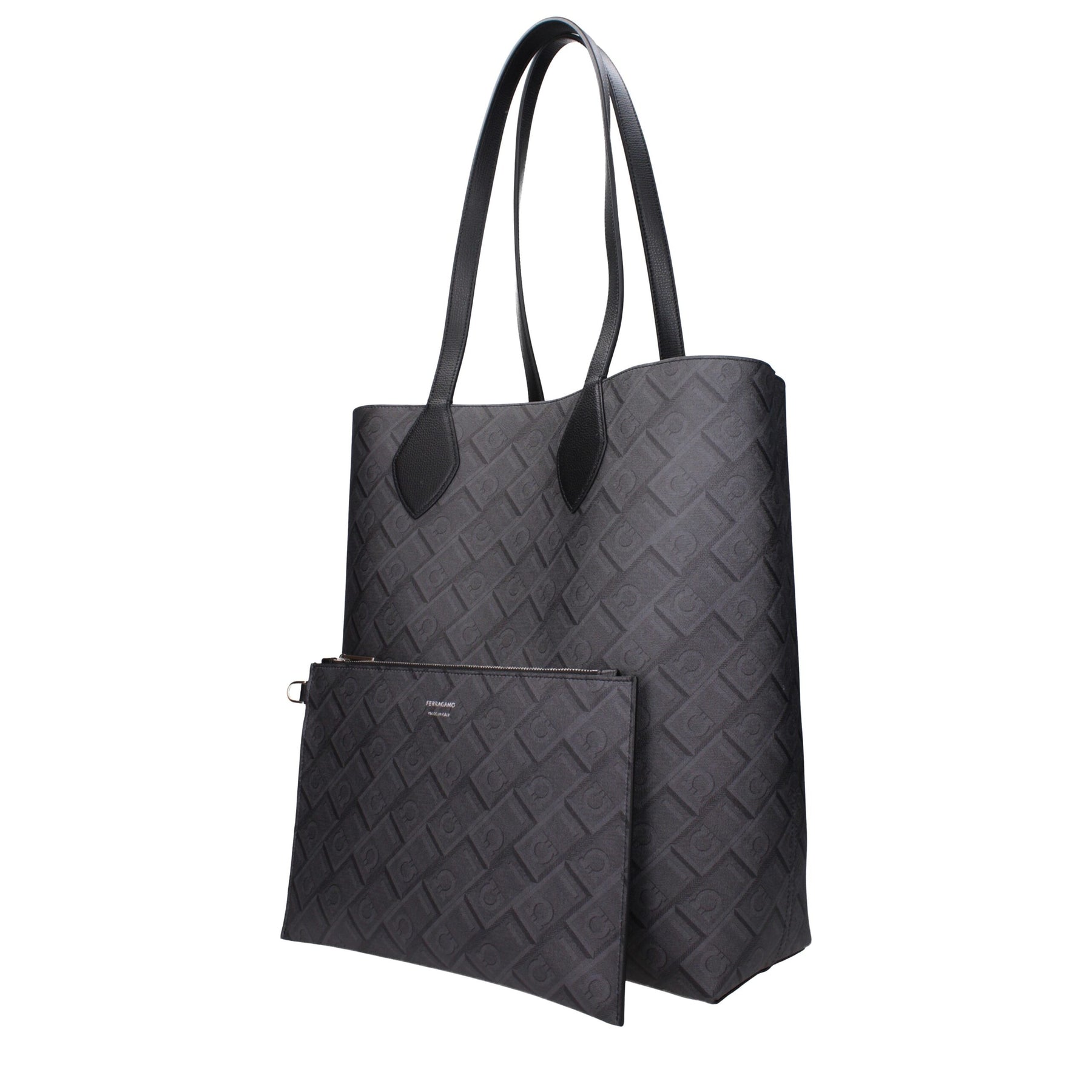 Salvatore Ferragamo Black Leather Shoulder Bag | Regal Royce