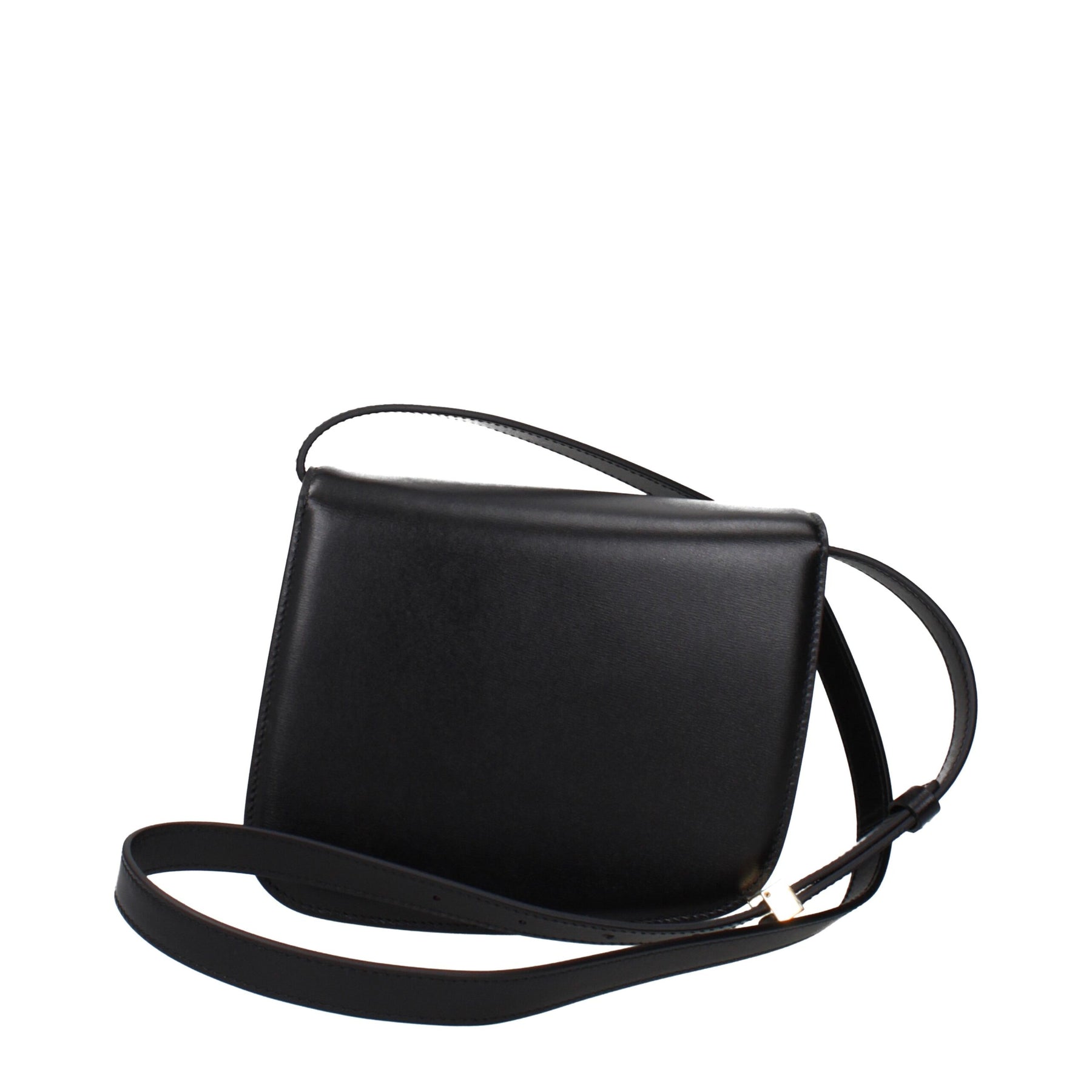 Salvatore Ferragamo Black Leather Crossbody Bag | Regal Royce