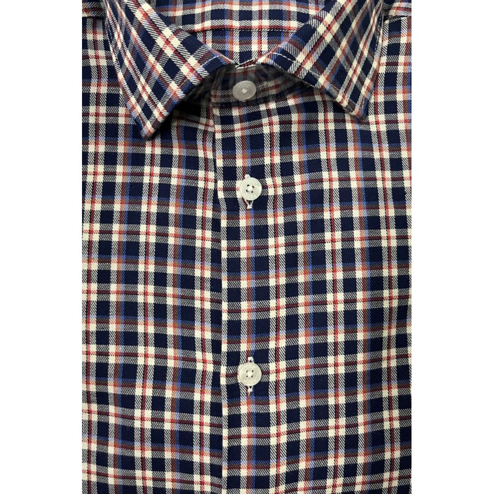 Baldinini Trend Multicolor Cotton Men Shirt | Regal Royce