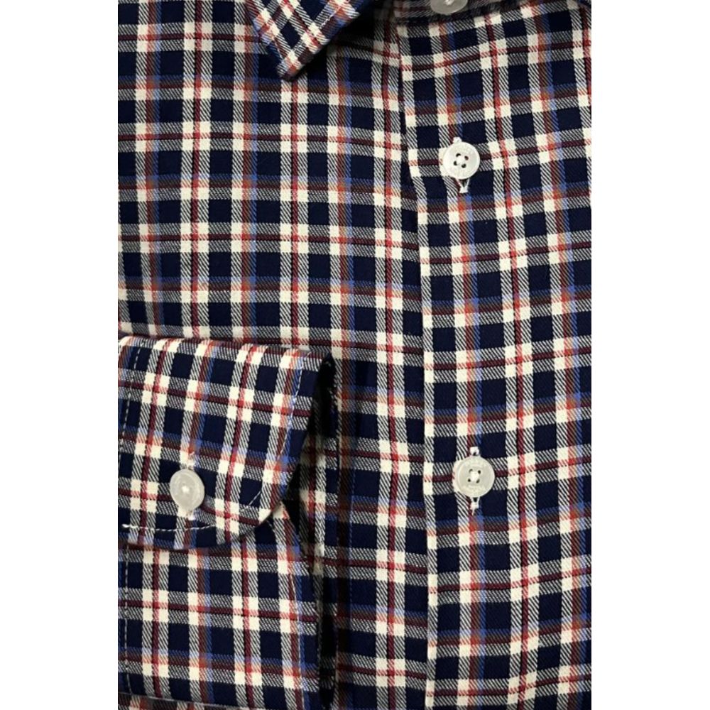 Baldinini Trend Multicolor Cotton Men Shirt | Regal Royce