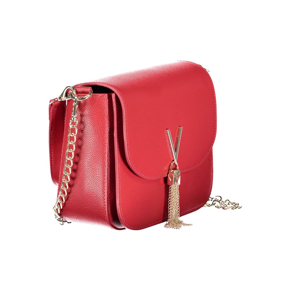 Mario Valentino Rosso Poliuretano Women Handbag | Regal Royce