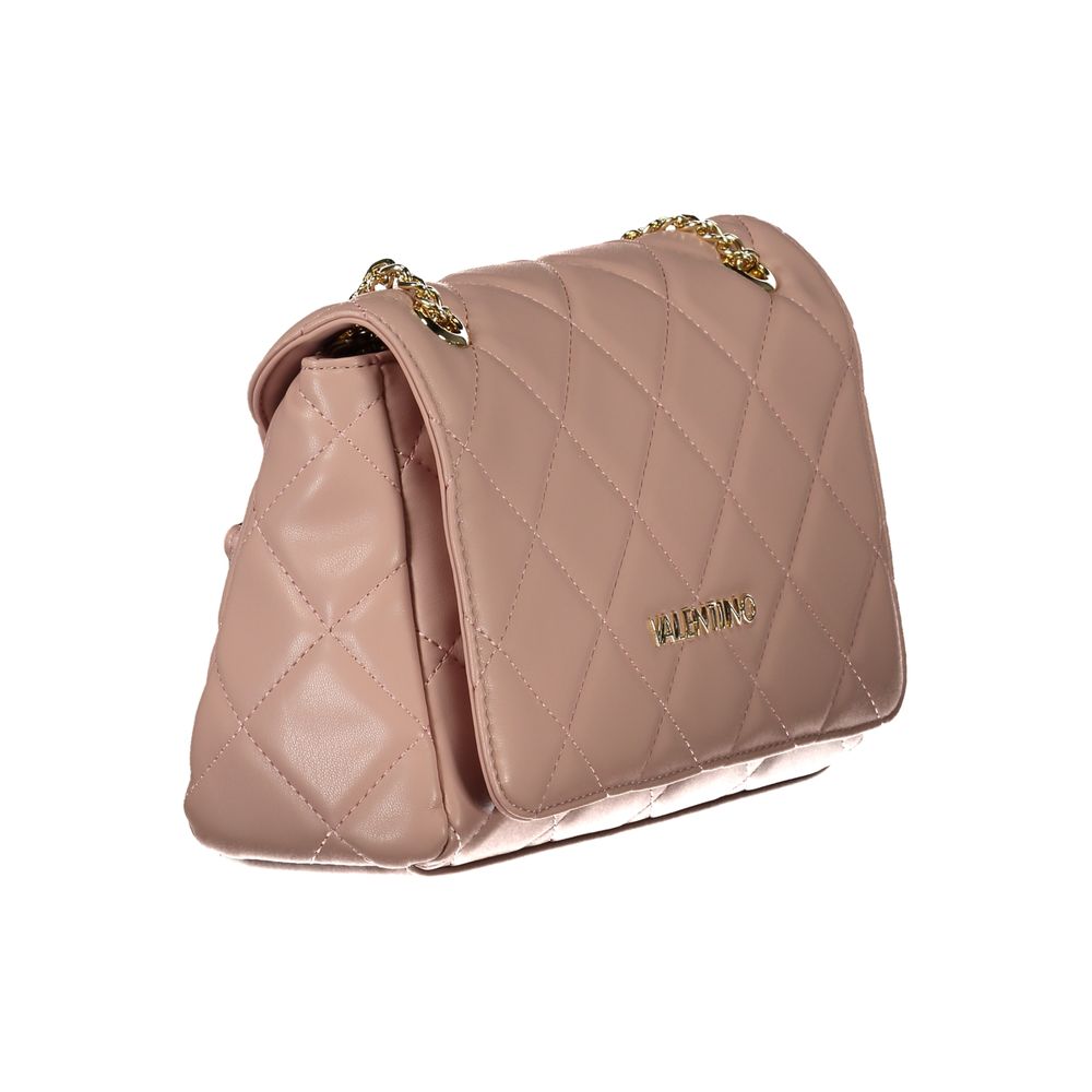 Mario Valentino Rosa Polyurethane Women Shoulder Bag | Regal Royce