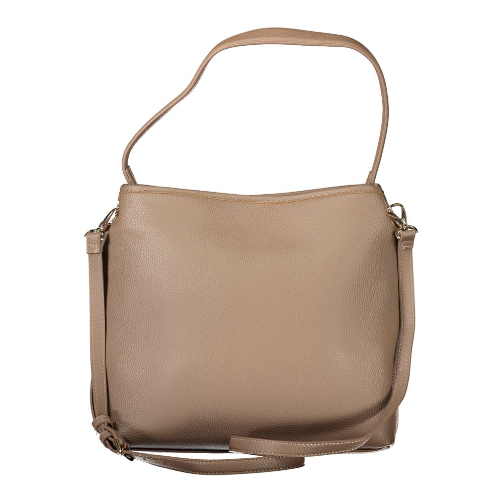 Mario Valentino Brown Polyurethane Women's Bag | Regal Royce