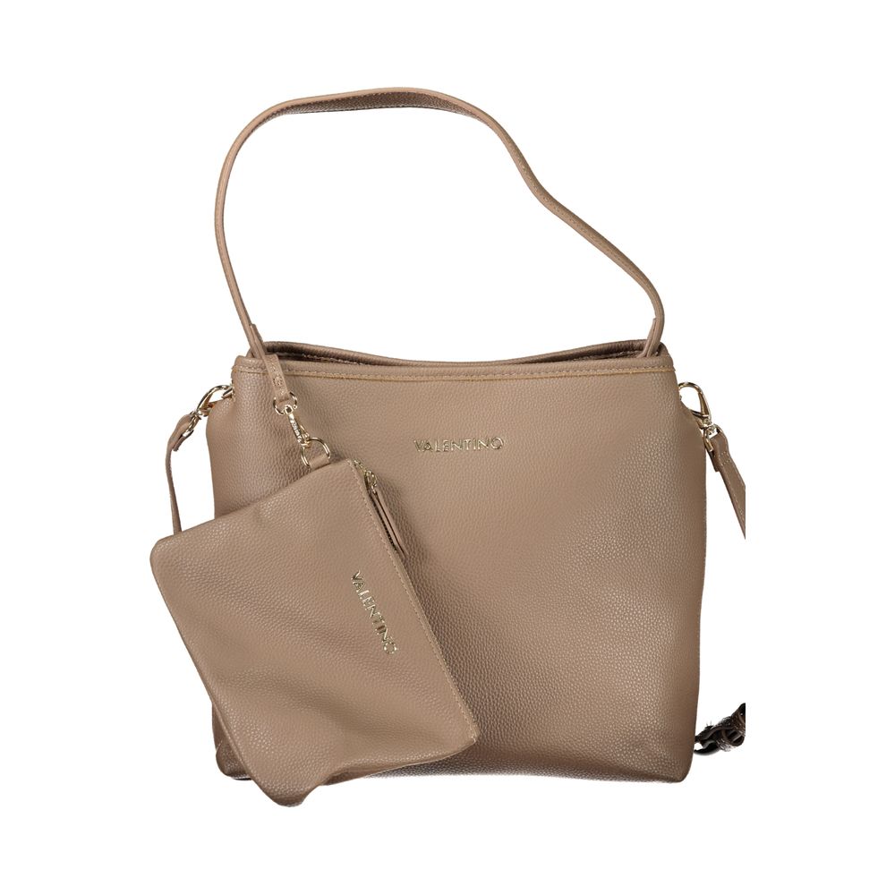 Mario Valentino Brown Polyurethane Women's Bag | Regal Royce