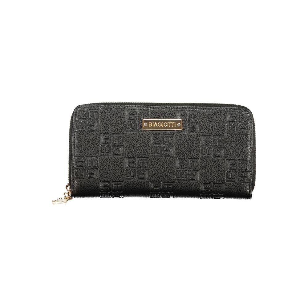 Laura Biagiotti Black Polyethylene Women Wallet