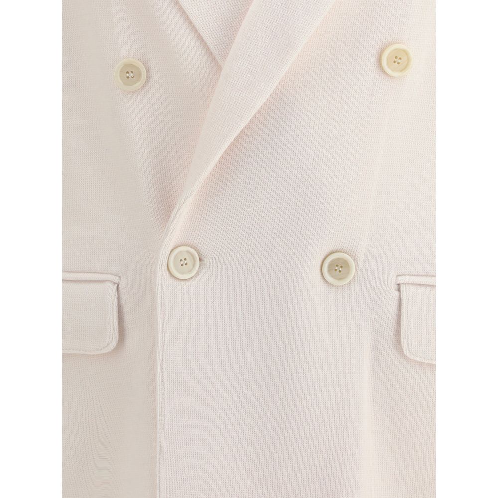 Lardini Cream Wool Coat | Regal Royce