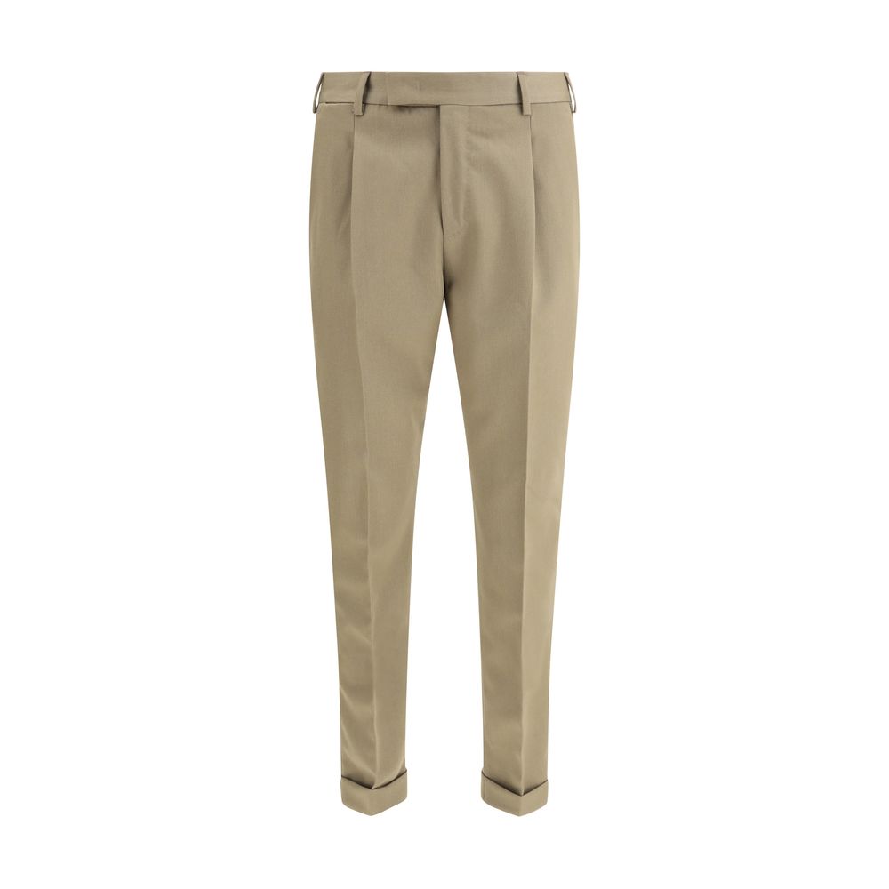 PT Torino Bicolor Fleece Wool Dress Pants | Regal Royce