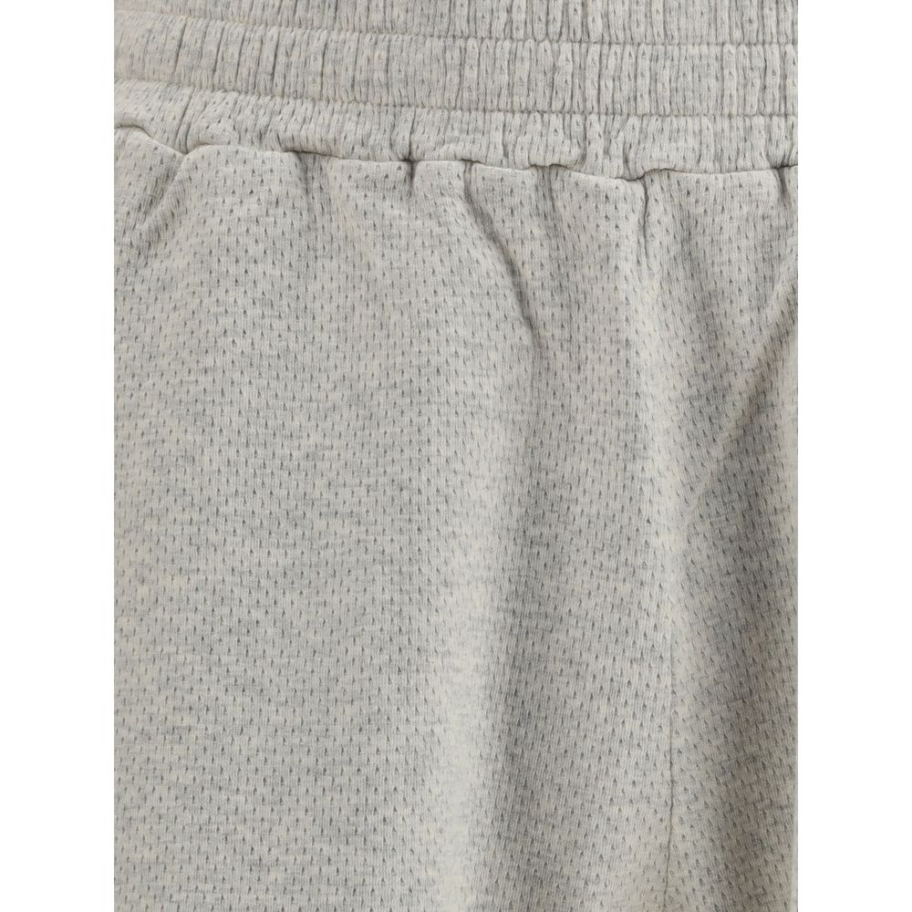 Represent Cream Cotton Bermuda Shorts | Regal Royce