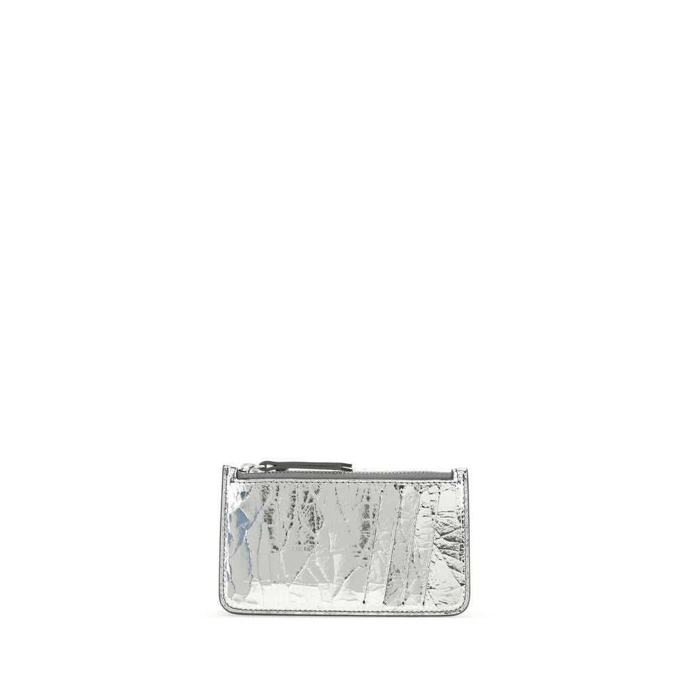 Margiela Silver Calf Leather Bos Taurus Wallet | Regal Royce
