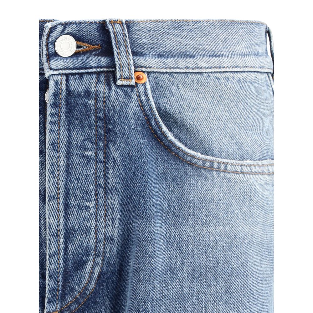 Magliano Blue Cotton Relaxed Fit Jeans | Regal Royce
