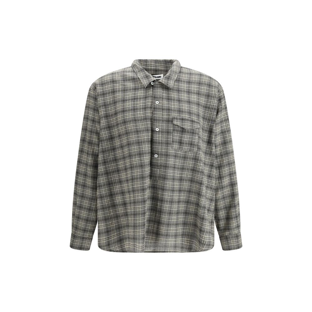 Magliano Multicolor Fleece Wool Pattern Shirt | Regal Royce