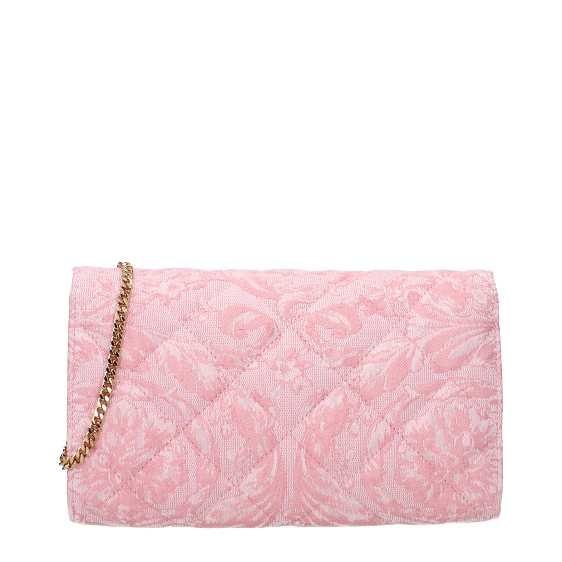 Versace Pink Fabric Clutch Bag | Regal Royce