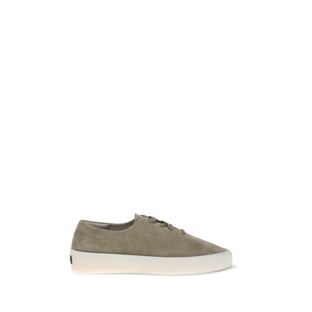 Fear Of God Beige Leather Low Top Sneakers | Regal Royce