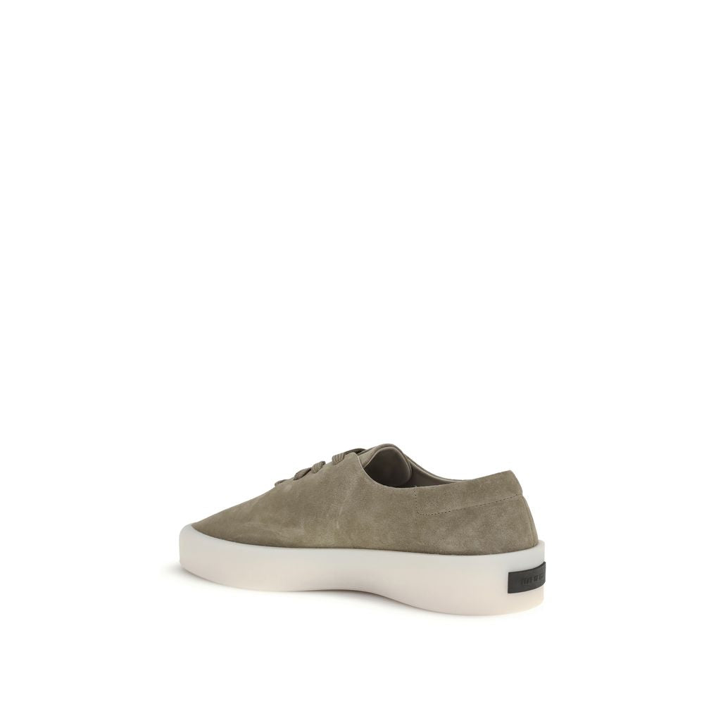 Fear Of God Beige Leather Low Top Sneakers | Regal Royce