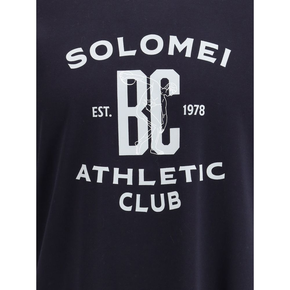 Brunello Cucinelli Blue Cotton T-Shirt | Regal Royce