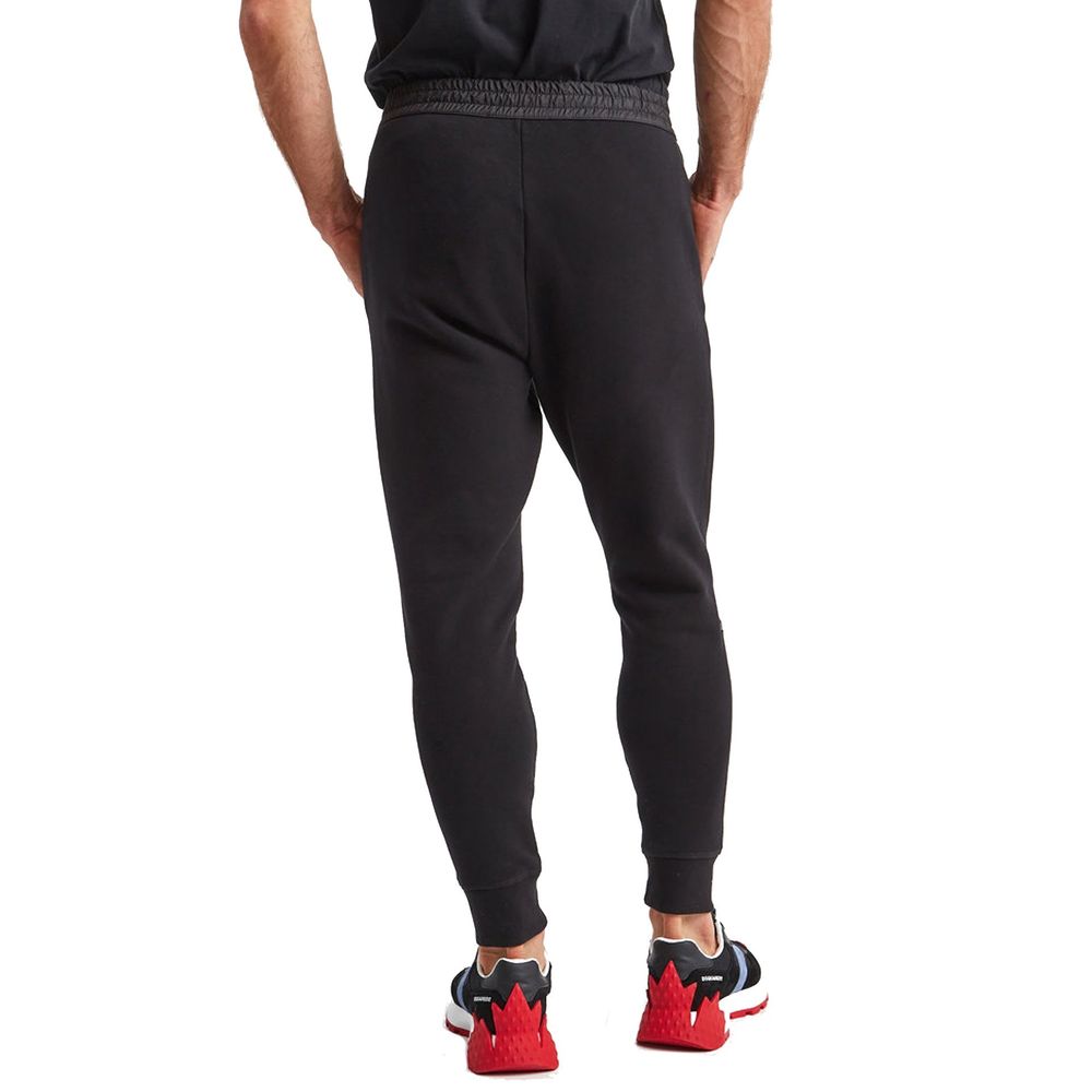 Dsquared² Black Cotton Joggers (Workout Pants)