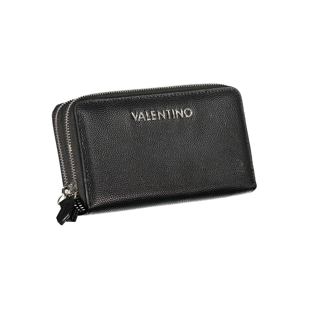 Mario Valentino Nero Poliuretano Women Wallet | Regal Royce