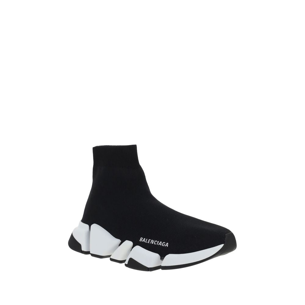Balenciaga Black Polyester Athletic Sneakers | Regal Royce