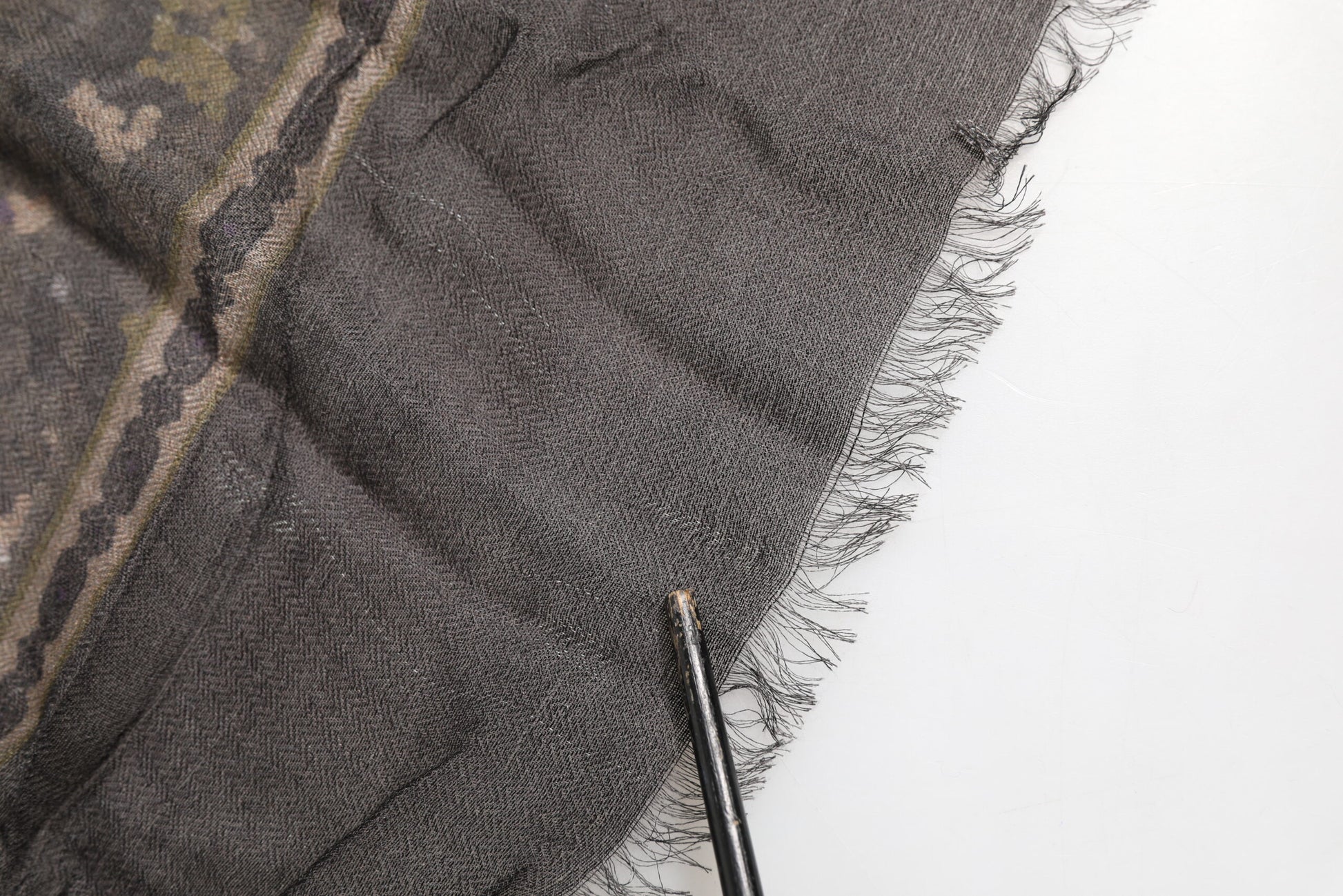 Dolce & Gabbana Multicolor Camouflage Fringes Modal Foulard Scarf