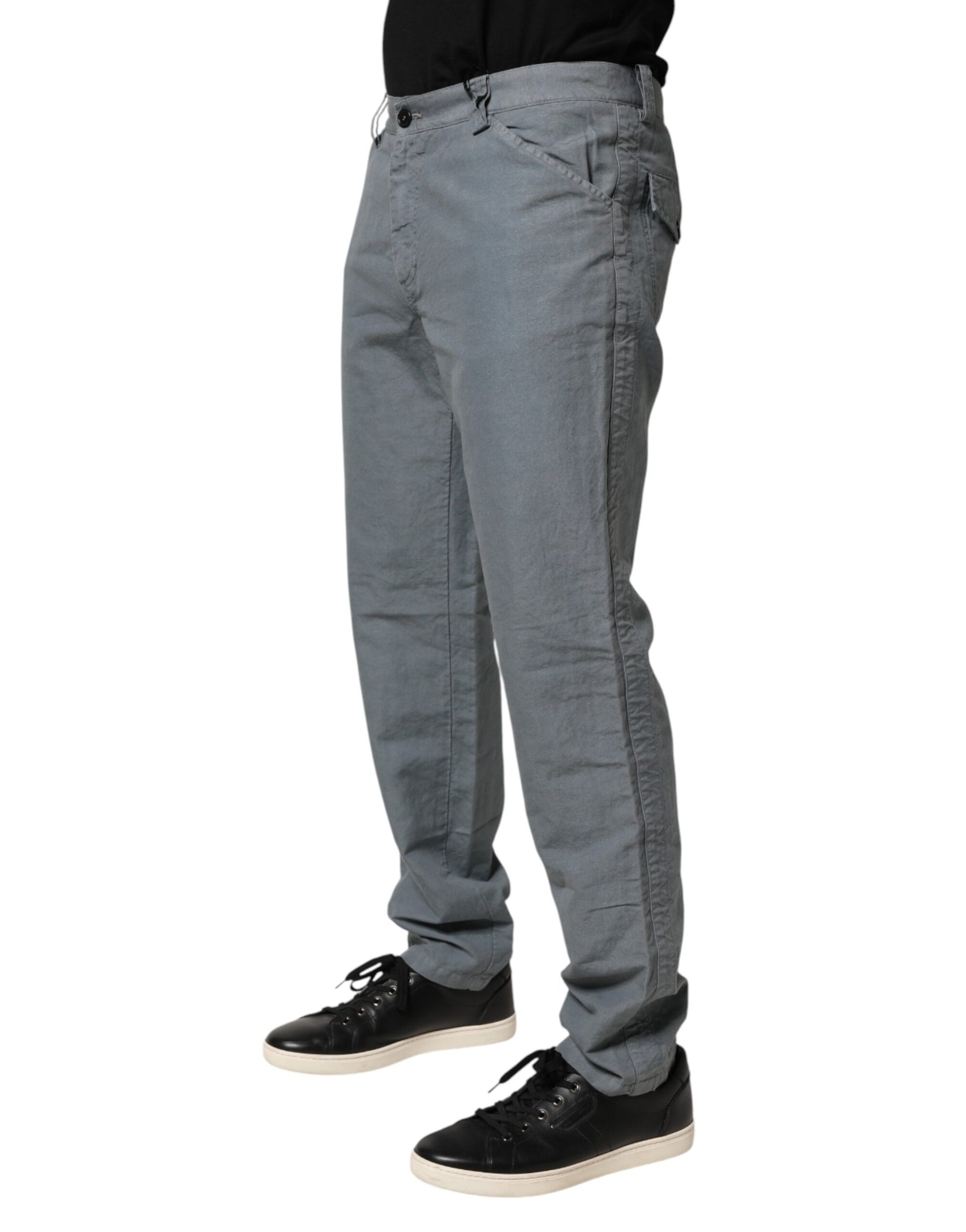 Master Coat Gray Cotton Regular Fit Men Denim Trouser Jeans | Regal Royce