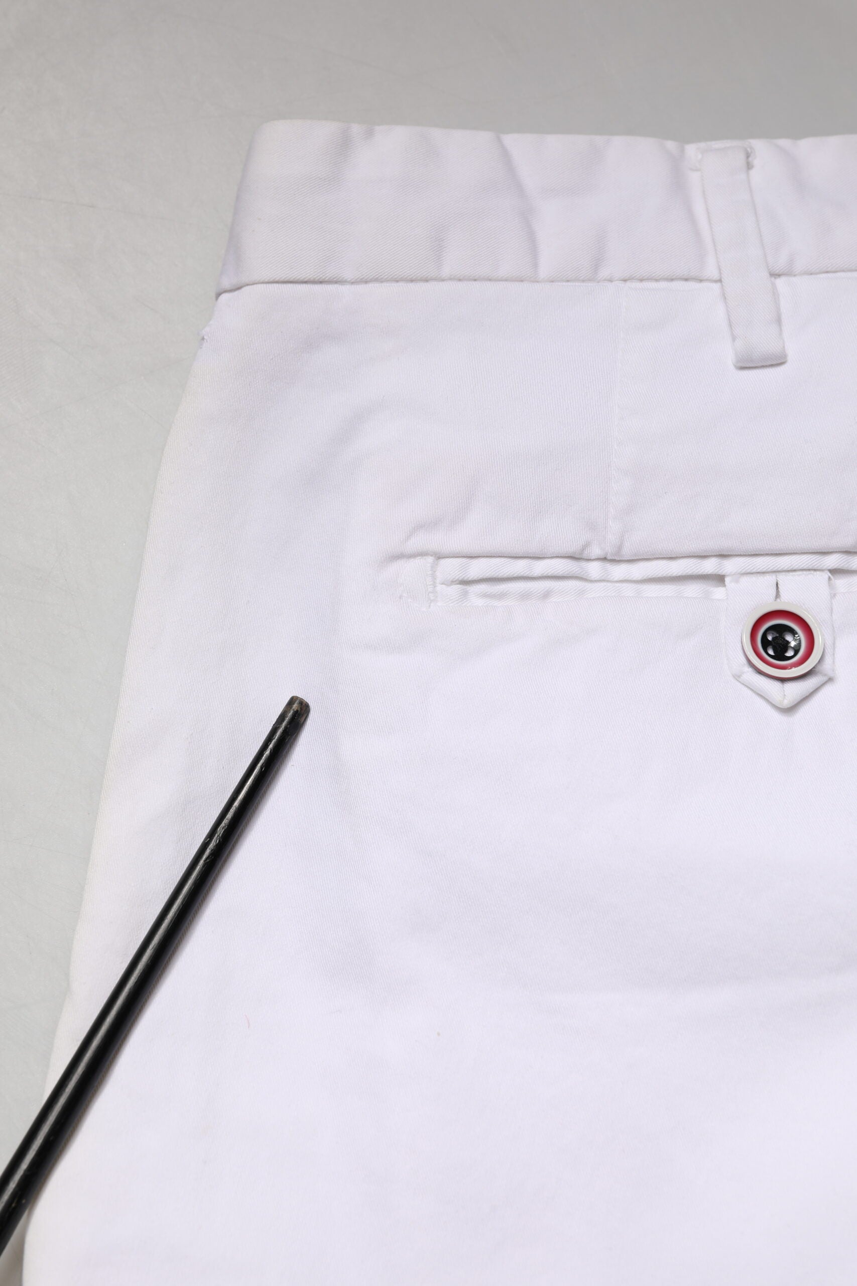 AT.P.CO White Cotton Skinny Fit Mid Waist Denim Trouser Jeans | Regal Royce