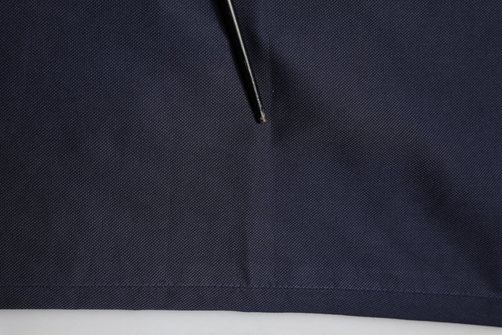 Jeckerson Blue Cotton Stretch Straight Fit Men Chino Trouser Pants