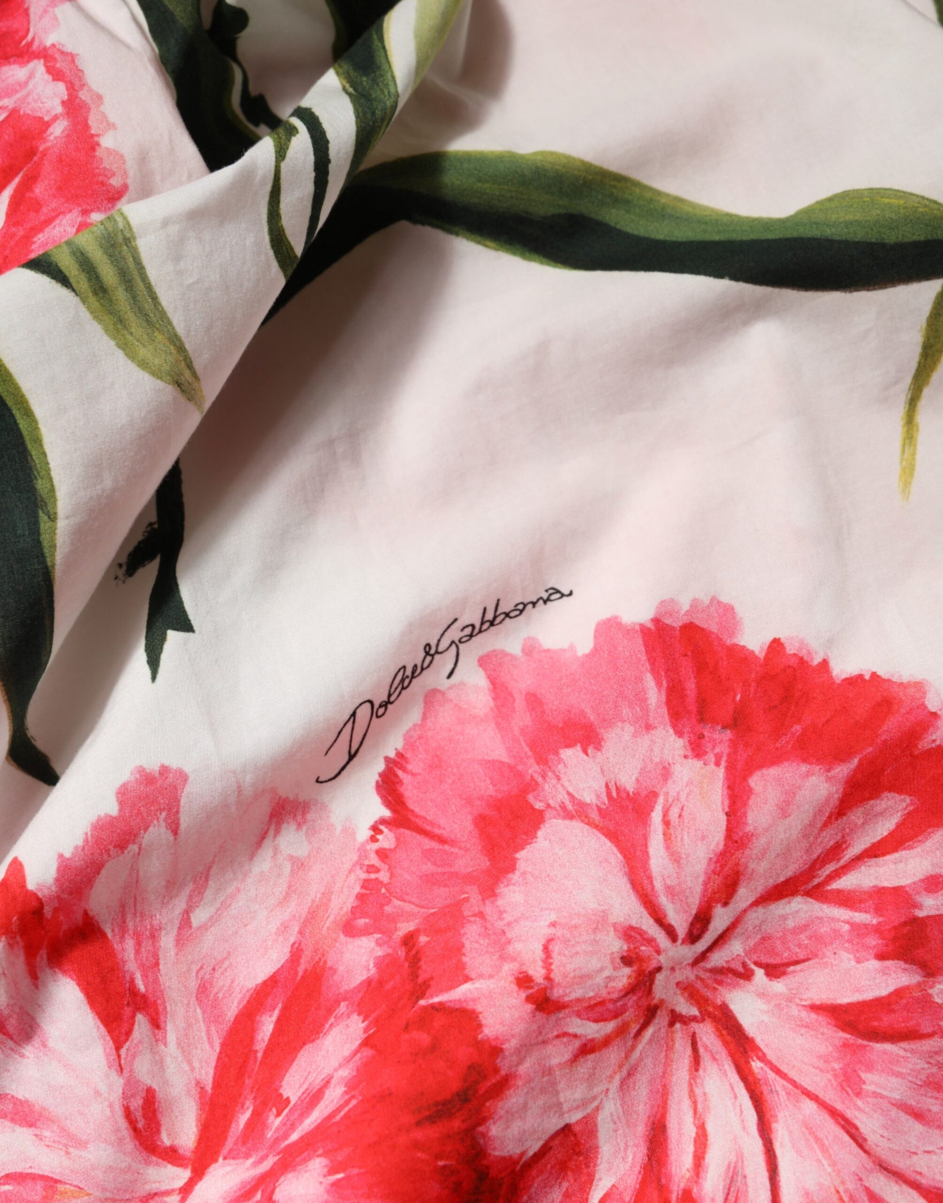 Dolce & Gabbana Multicolor Floral Off Shoulder Blouse Top