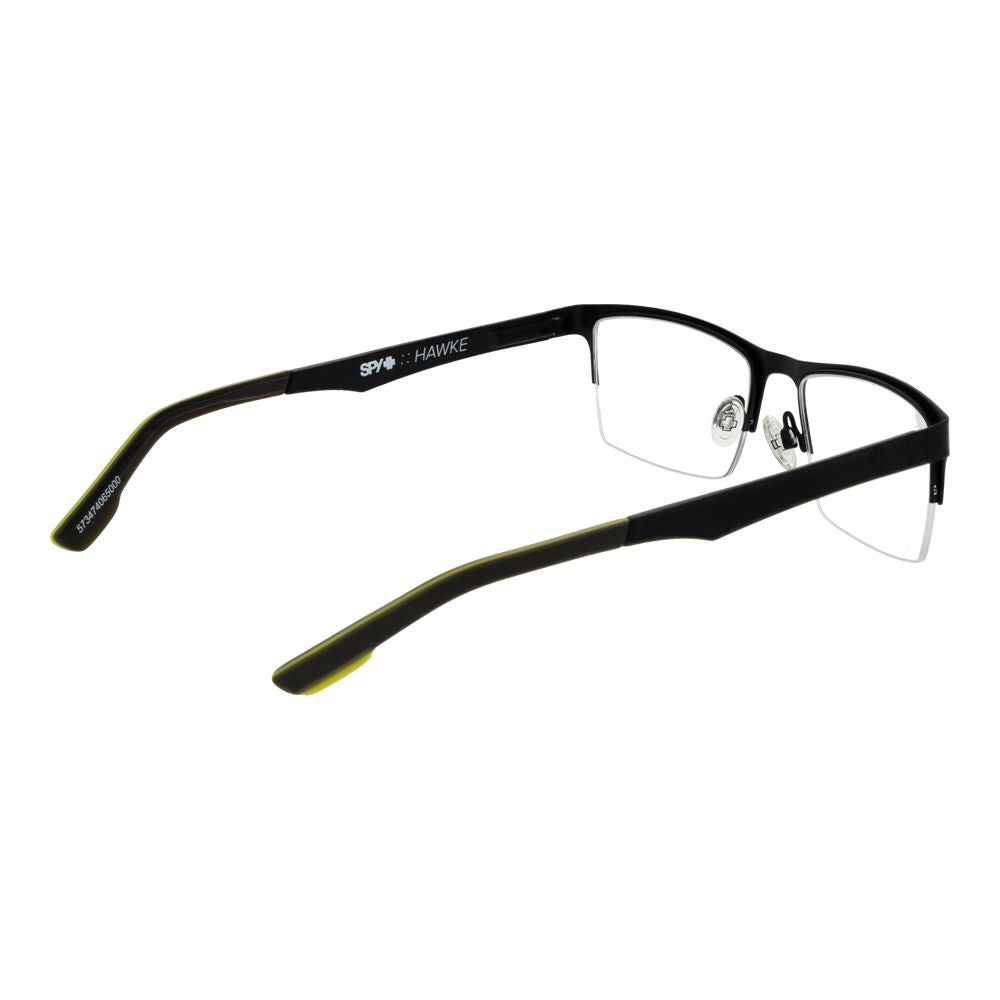 Spy Black Plastic Glasses (Frames) | Regal Royce