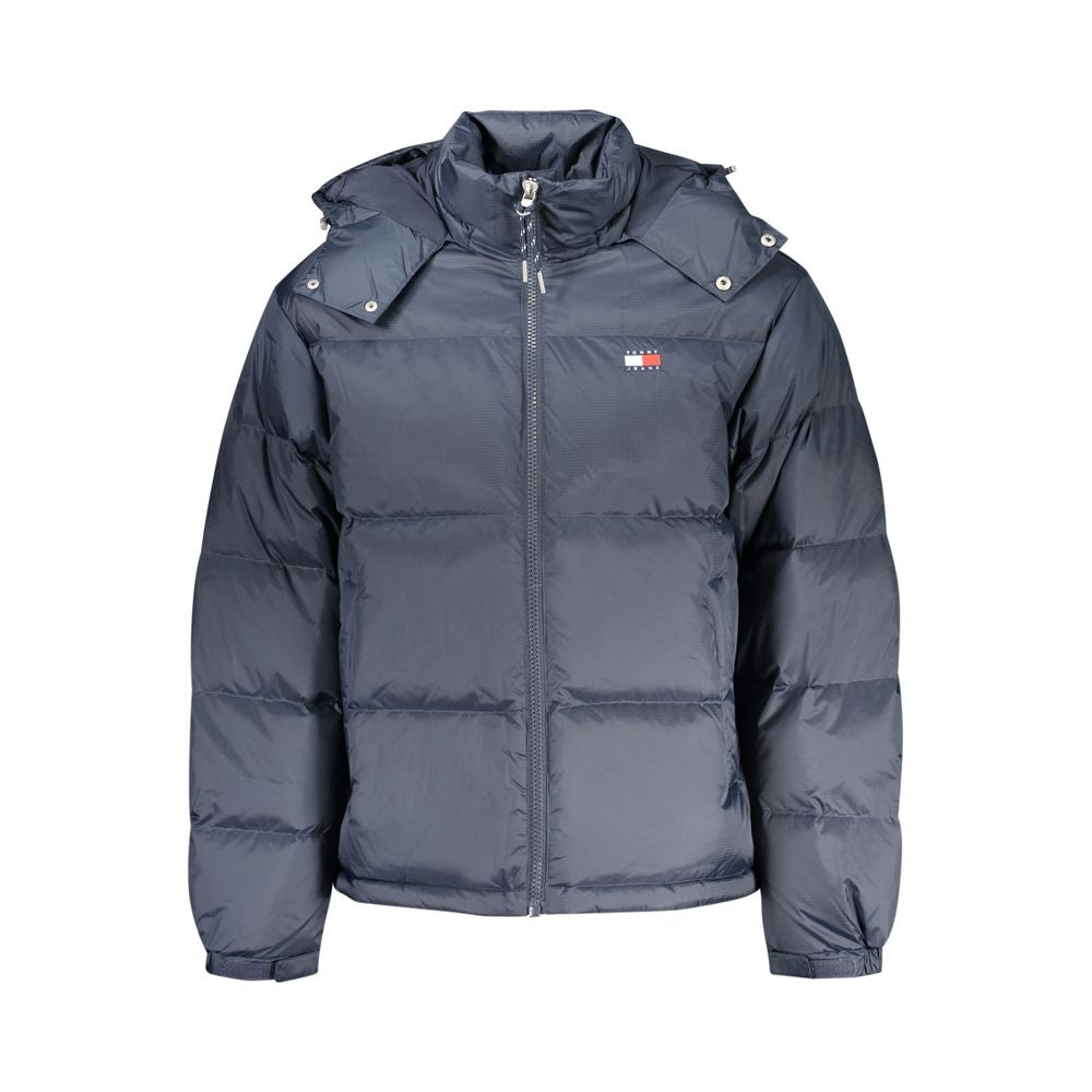 Tommy Hilfiger Blue Polyester Men's Jacket | Regal Royce