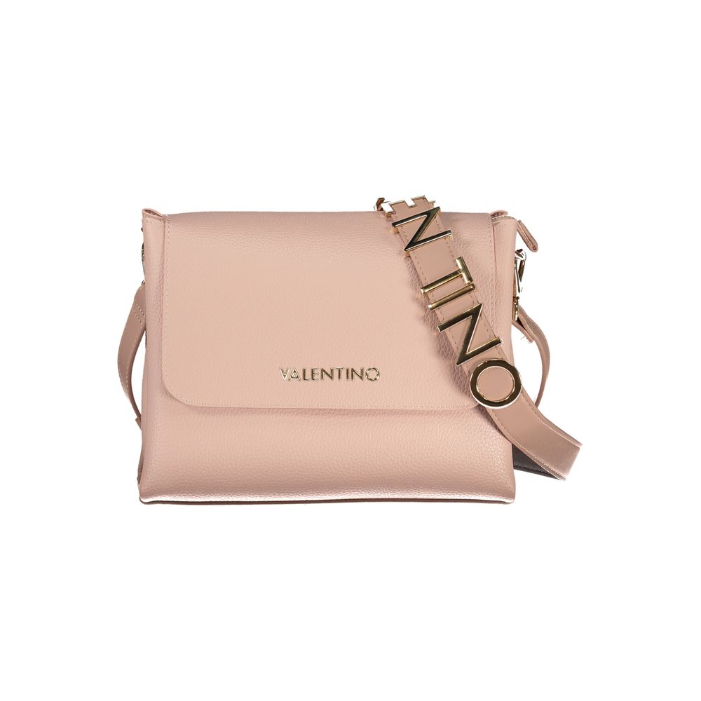 Mario Valentino Rosa Polyurethane Women Handbag | Regal Royce
