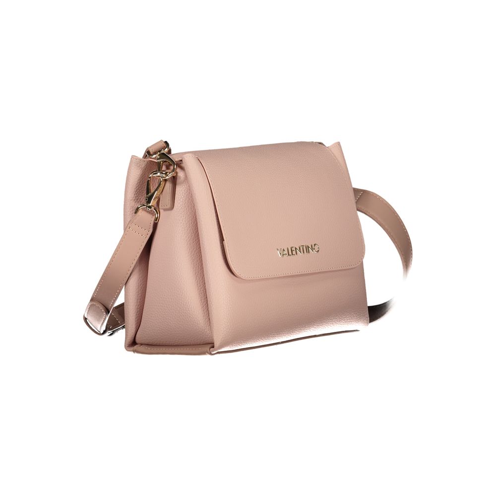 Mario Valentino Rosa Polyurethane Women Handbag | Regal Royce