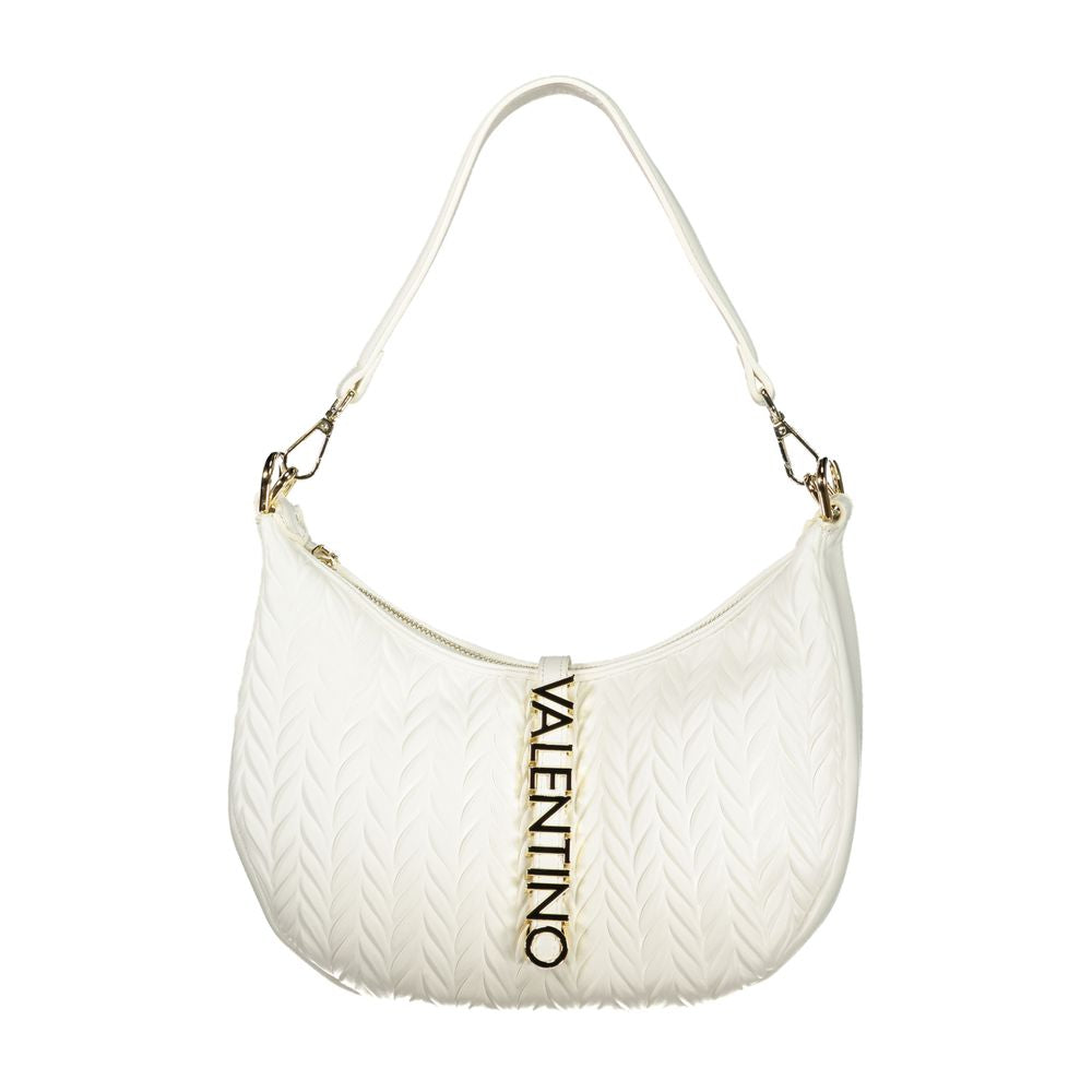 Mario Valentino Bianco Polyurethane Women Shoulder Bag | Regal Royce