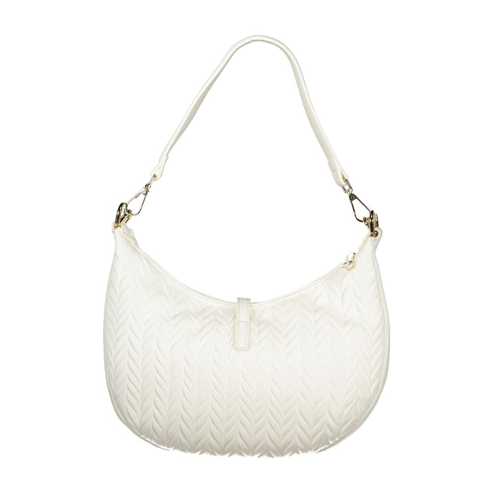 Mario Valentino Bianco Polyurethane Women Shoulder Bag | Regal Royce