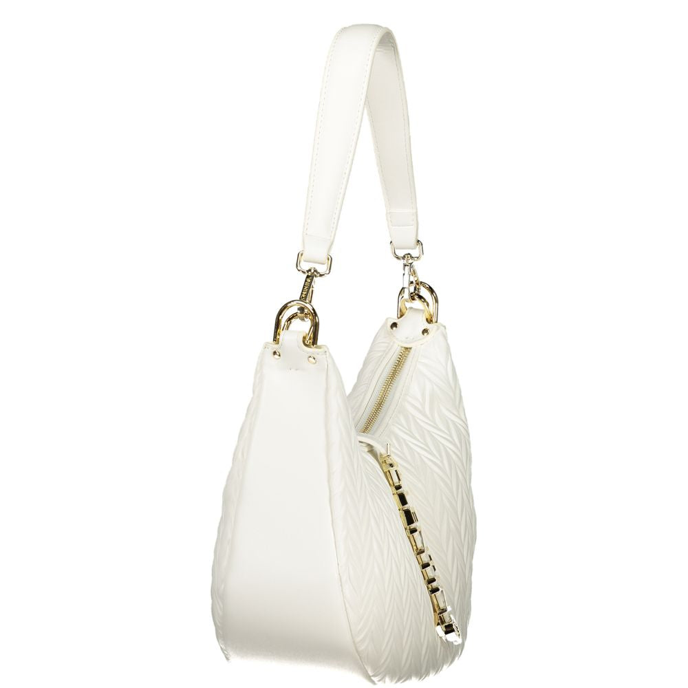 Mario Valentino Bianco Polyurethane Women Shoulder Bag | Regal Royce