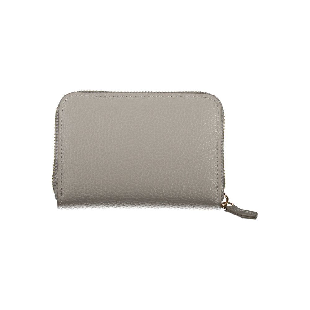 Mario Valentino Grigio Poliuretano Woman Wallet | Regal Royce
