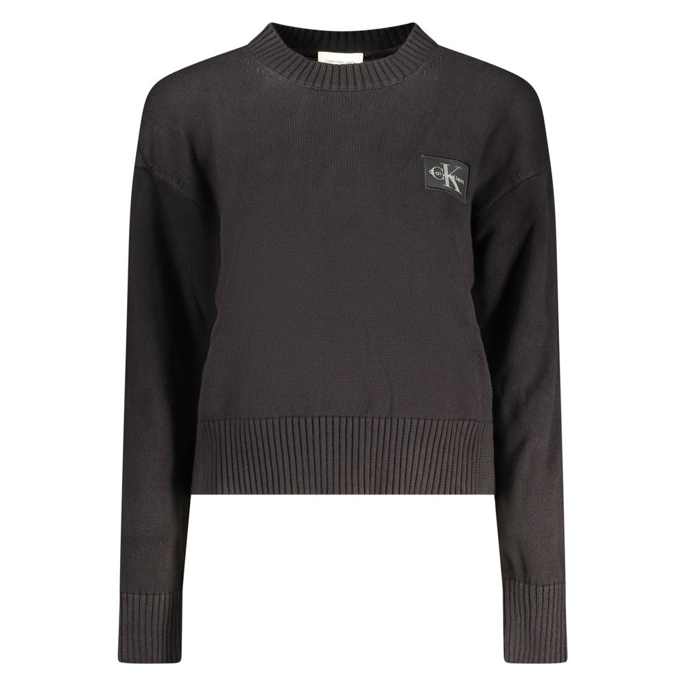 Calvin Klein Nero Cotton Women Sweater | Regal Royce