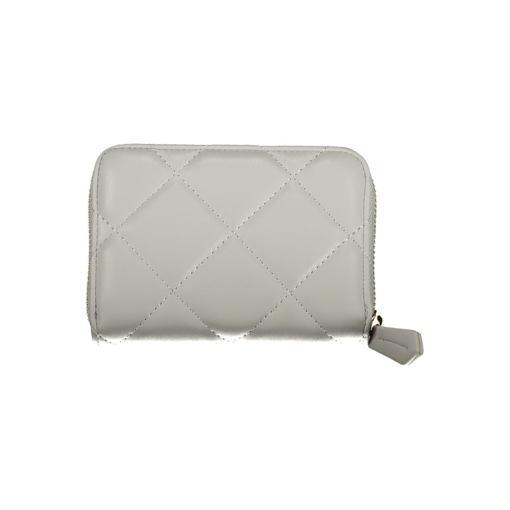 Mario Valentino Grigio Poliuretano Women Wallet | Regal Royce