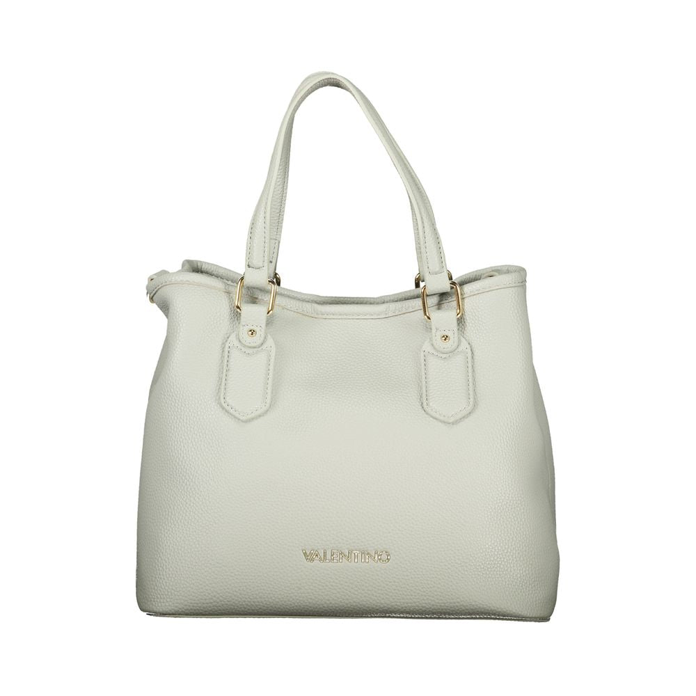 Mario Valentino Grigio Polyurethane Women Handbag | Regal Royce