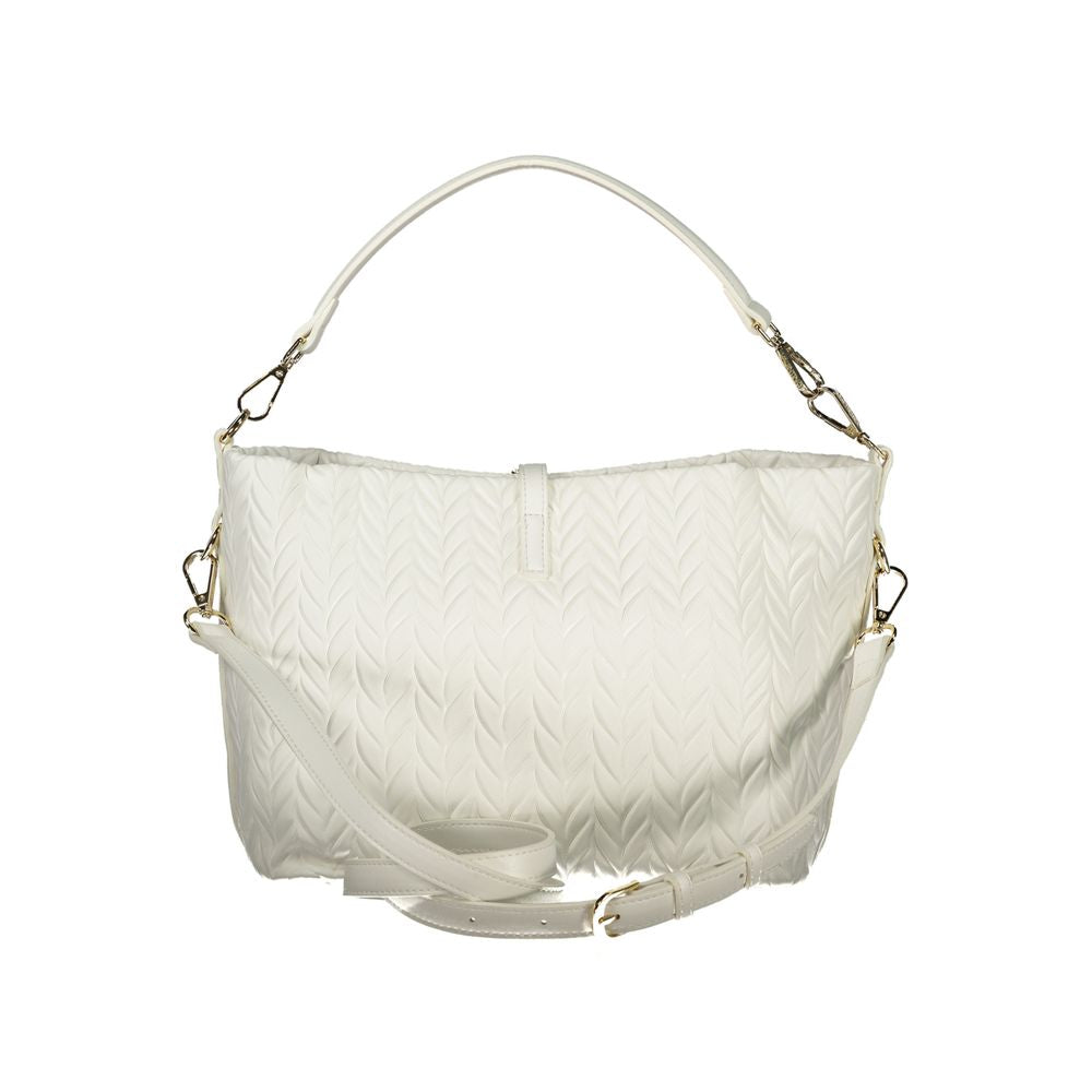 Mario Valentino Bianco Polyurethane Women Shoulder Bag | Regal Royce