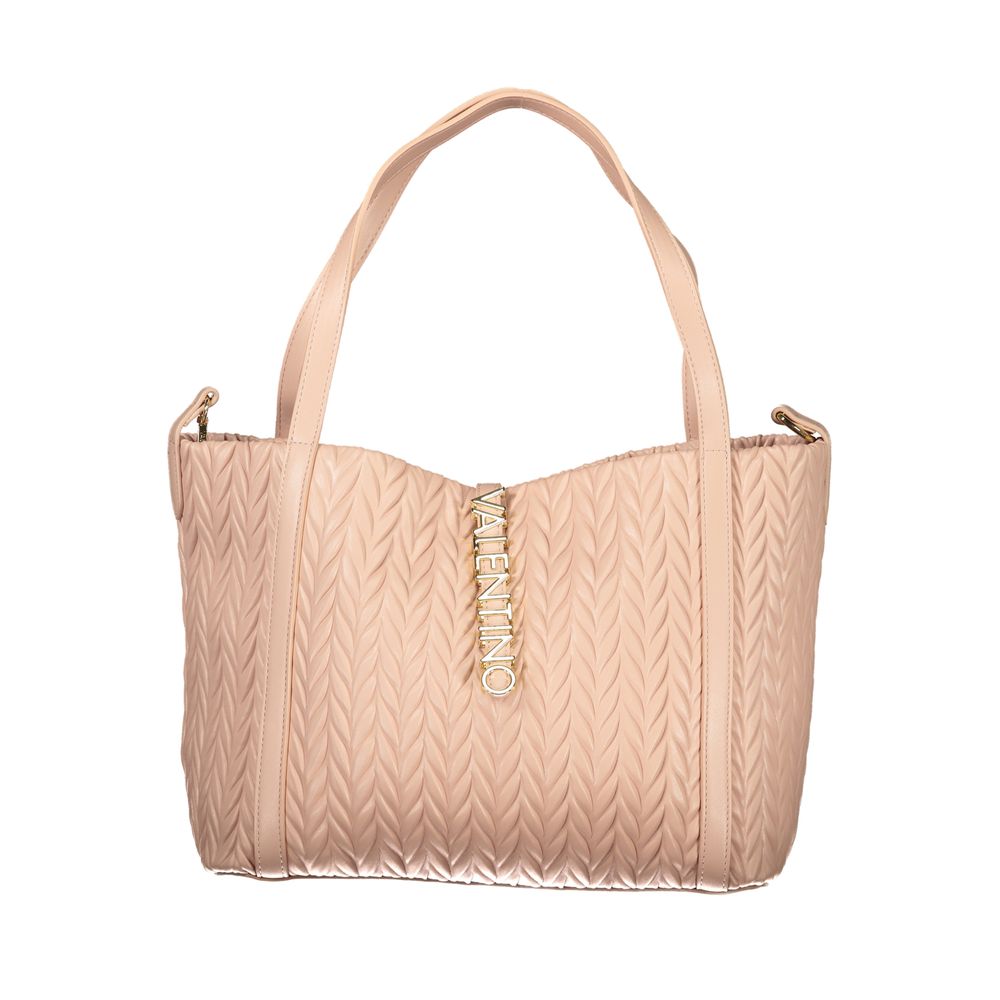Mario Valentino Rosa Polyurethane Women Shoulder Bag | Regal Royce