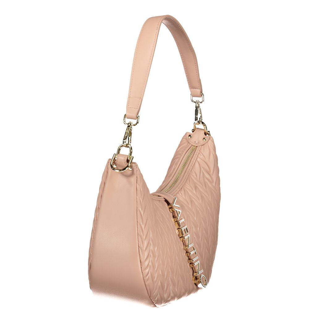 Mario Valentino Rosa Polyurethane Women's Shoulder Bag | Regal Royce