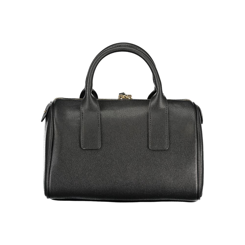 Mario Valentino Nero Poliuretano Women Handbag | Regal Royce