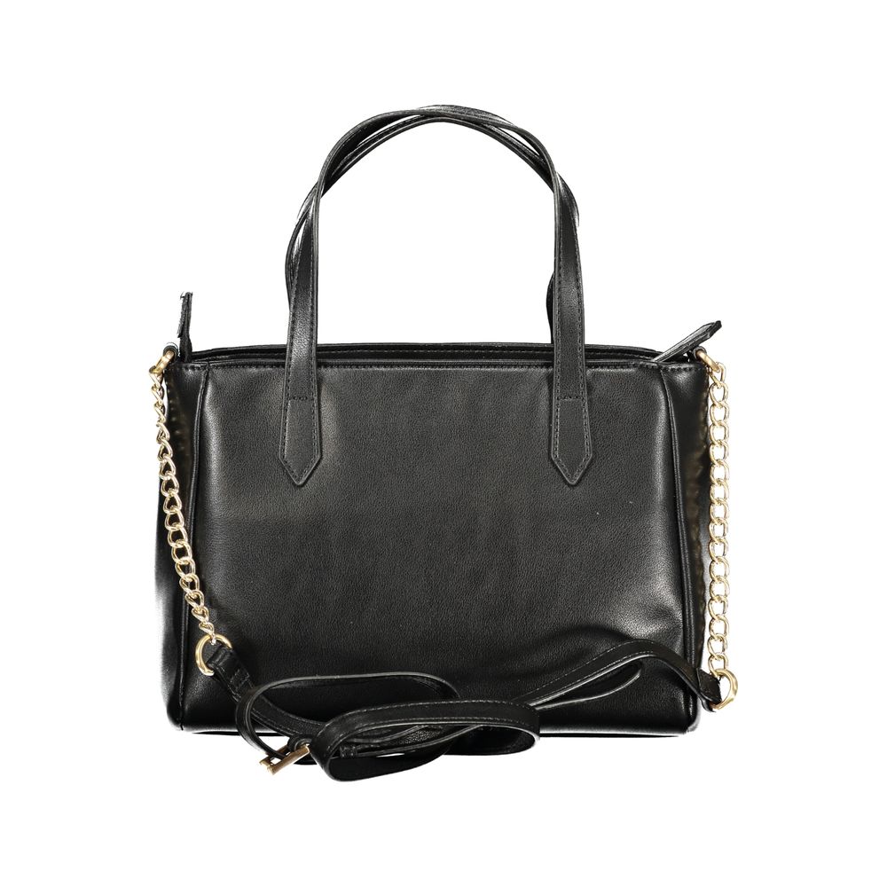 Mario Valentino Nero Poliuretano Woman Handbag | Regal Royce